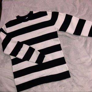 stripe sweater